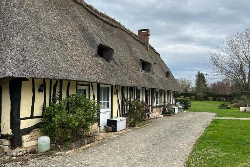 Saint-Éloi-de-Fourques Chaumiere De Charme Cosyヴィラ エクステリア 写真