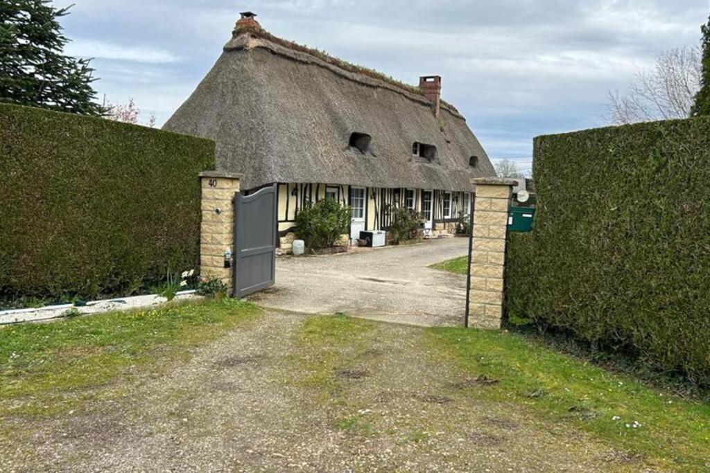 Saint-Éloi-de-Fourques Chaumiere De Charme Cosyヴィラ エクステリア 写真